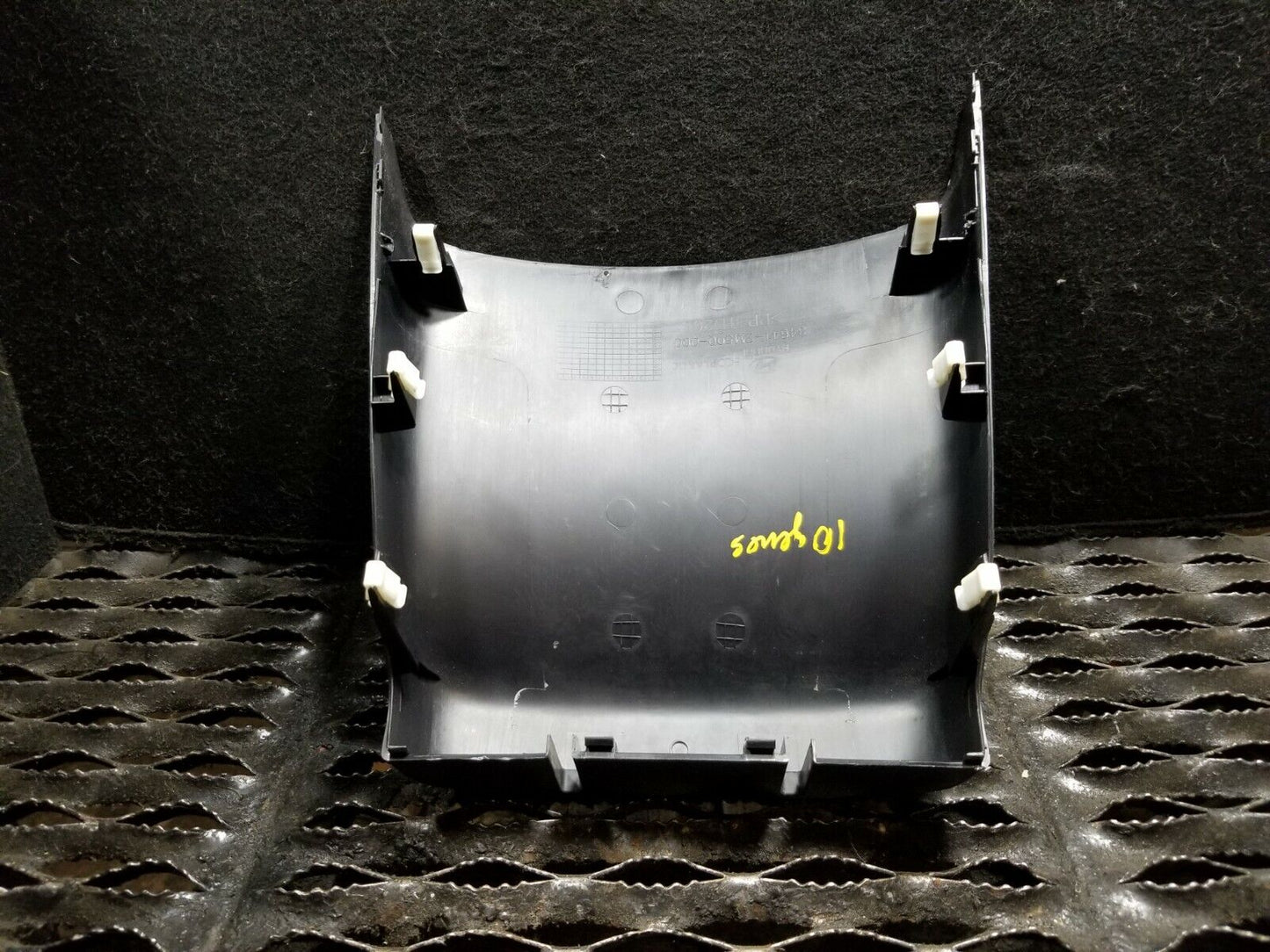 10 11 12 Hyundai Genesis Coupe Center Console Rear Back Trim Panel OEM