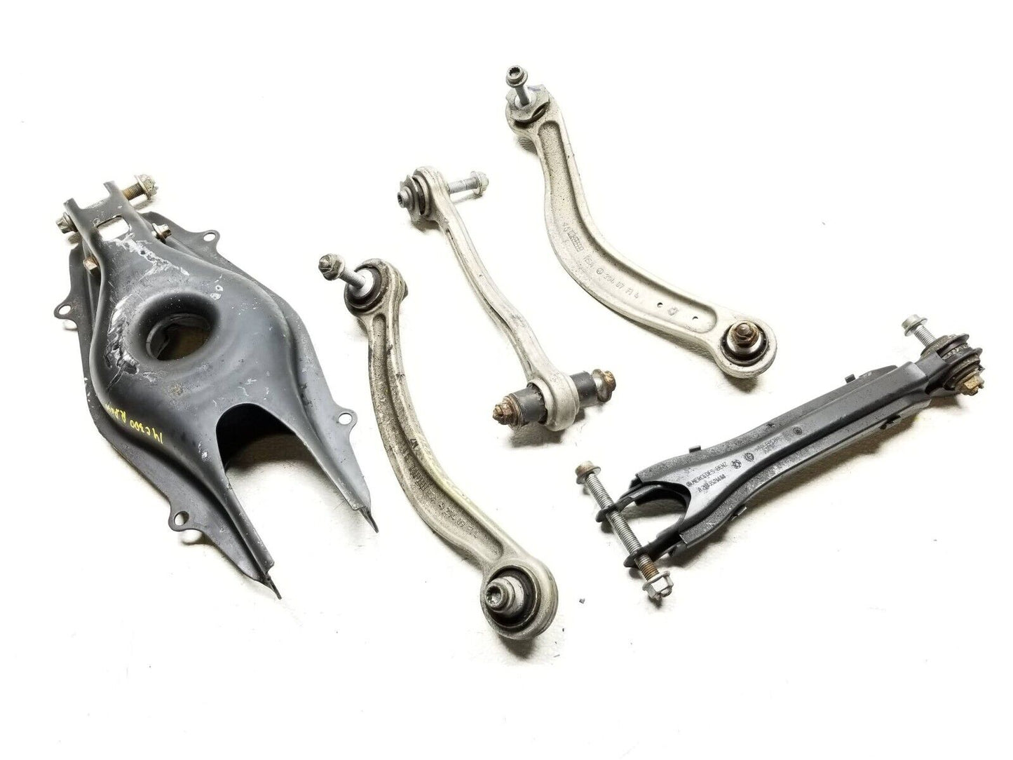 13 14 Mercedes-benz C300 4matic Rear Right Pass Side Control Arm 5pcs OEM