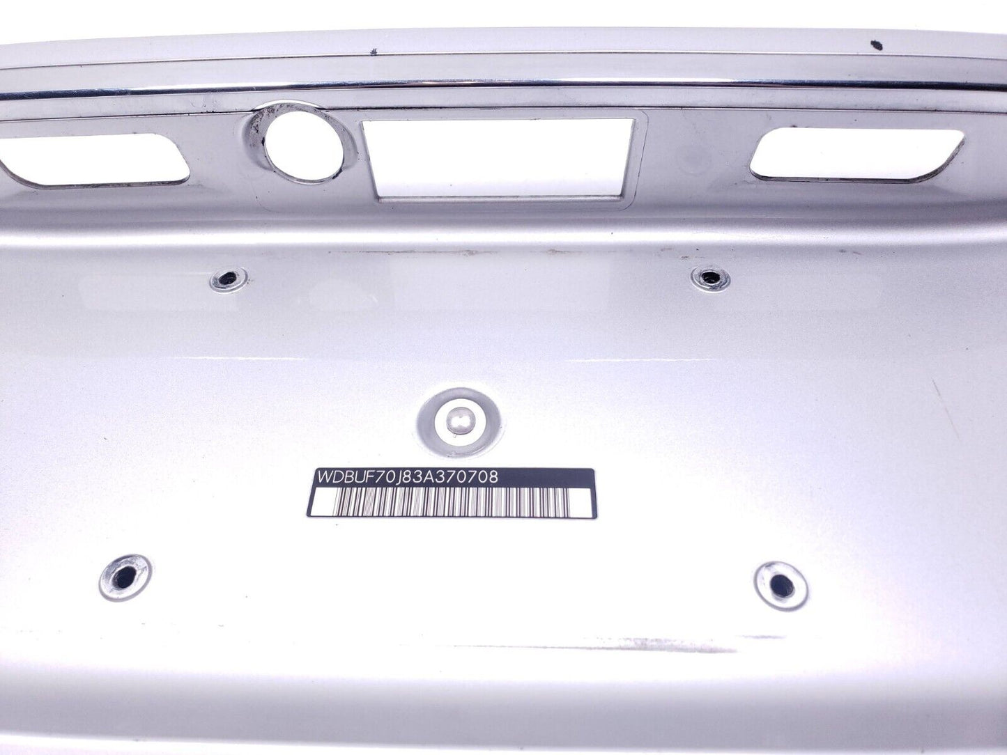 2003 - 2006 Mercedes W211 E350 Rear Trunk License Plate Holder 2117500337 OEM