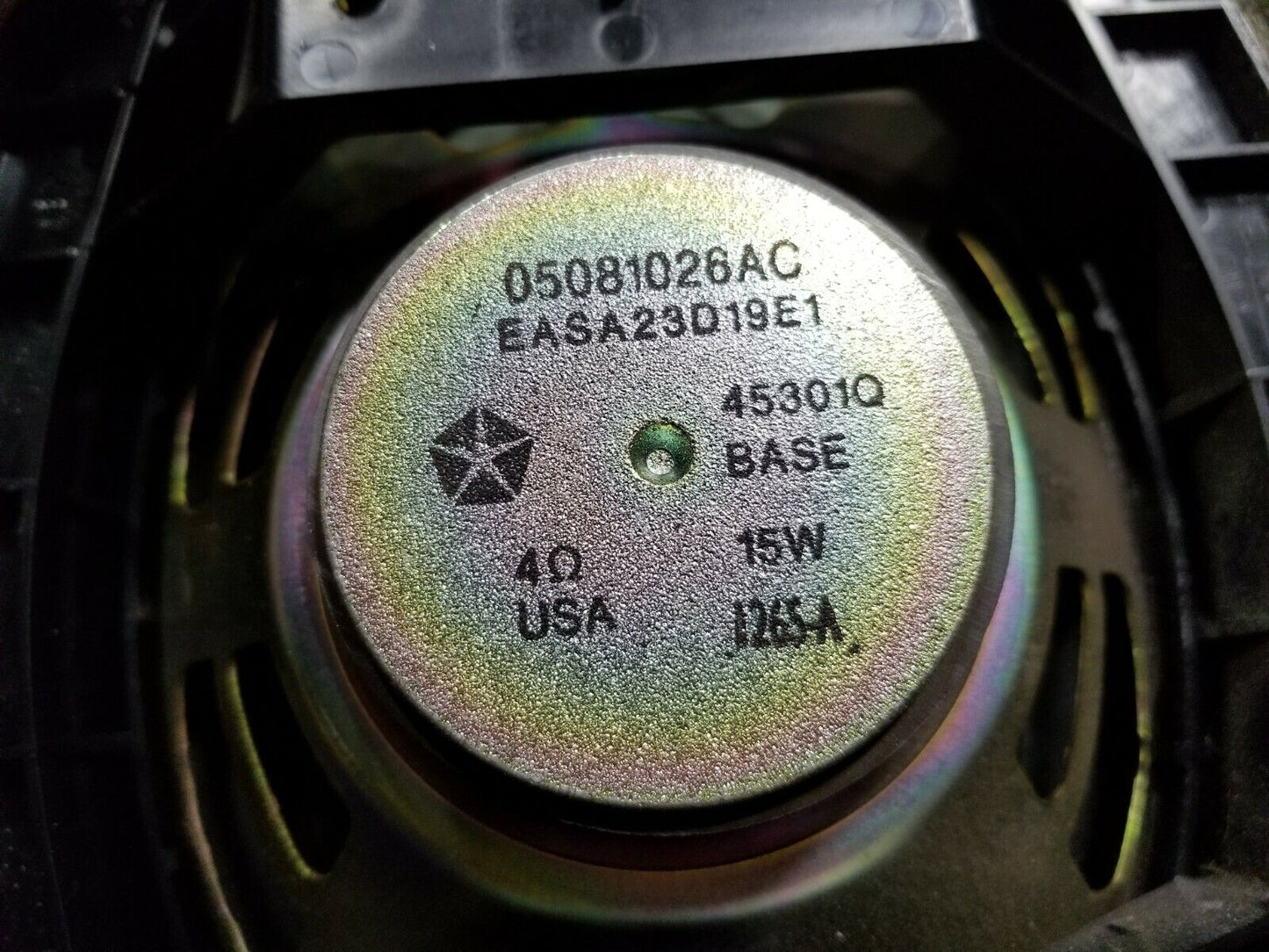 04 05 06 Chrysler Sebring Convertible Rear Deck Speaker 2pcs OEM