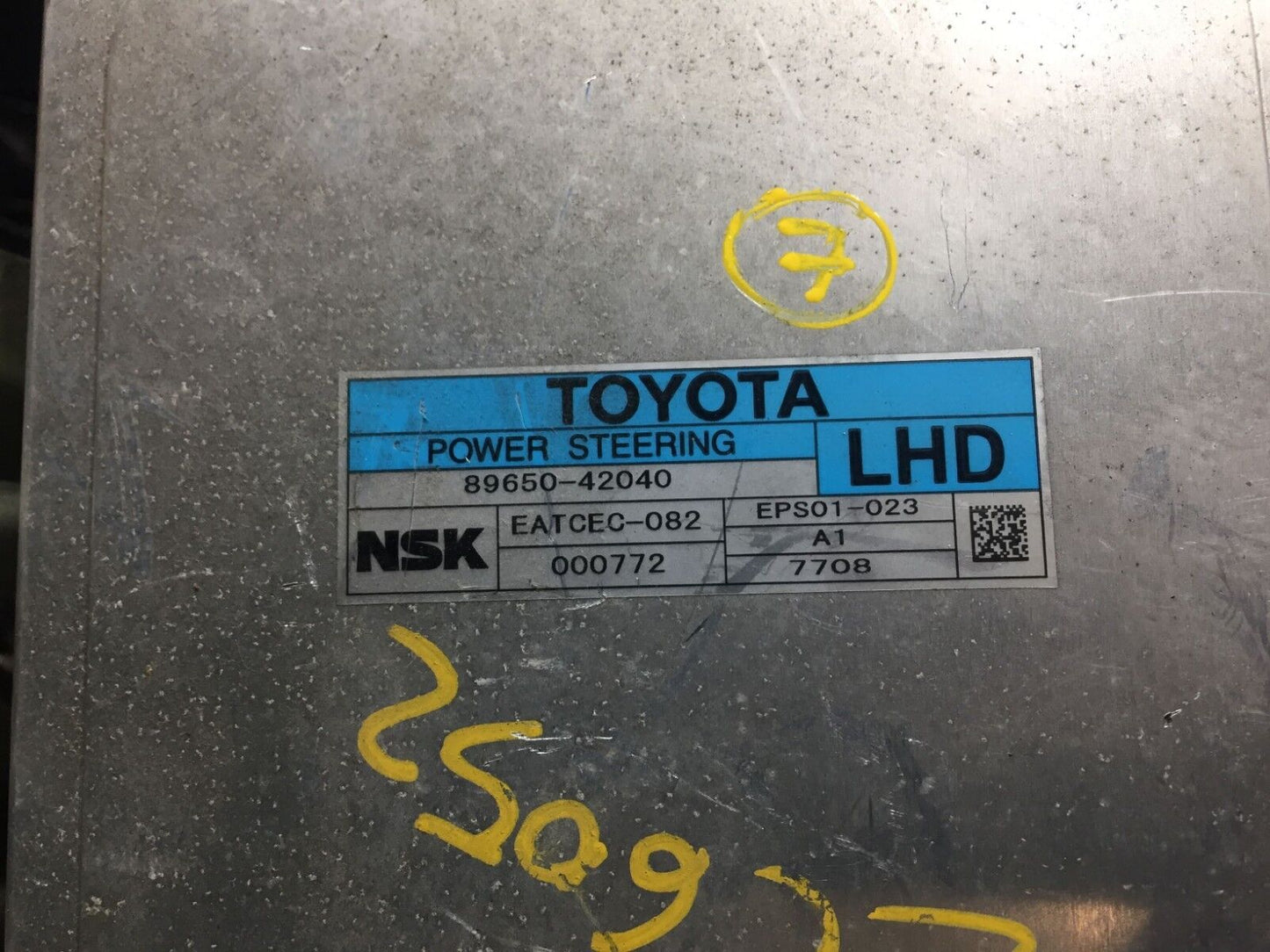 06 07 08 Toyota Rav4 89650-42040 Power Steering Control Module OEM N7