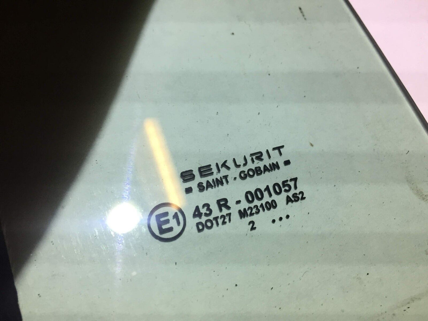 02 03 04 05 06 07 08 Jaguar X-type Rear Right Pass Door Window Glass OEM