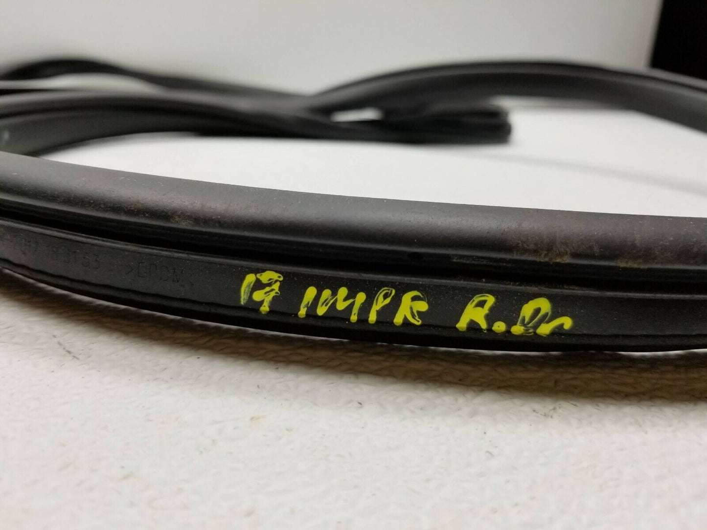 17 18 19 Subaru Impreza Sport Rear Left Driver Door Weatherstrip Seal OEM 64k