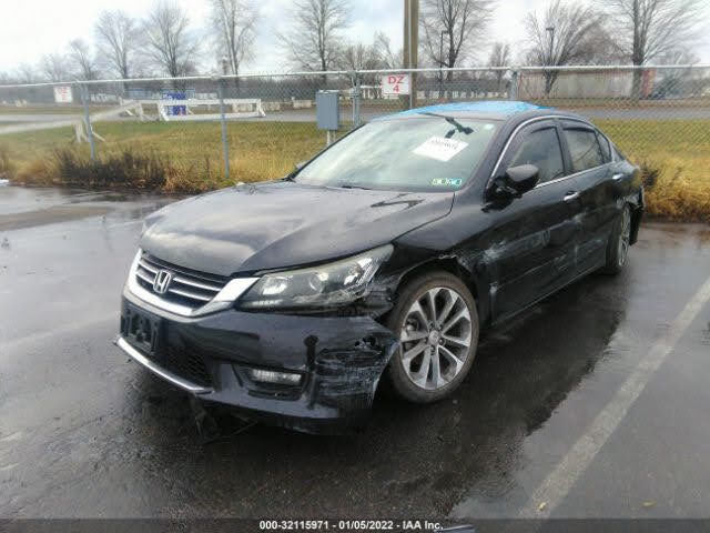 13 14 15 Honda Accord Front Upper Grille Chrome OEM