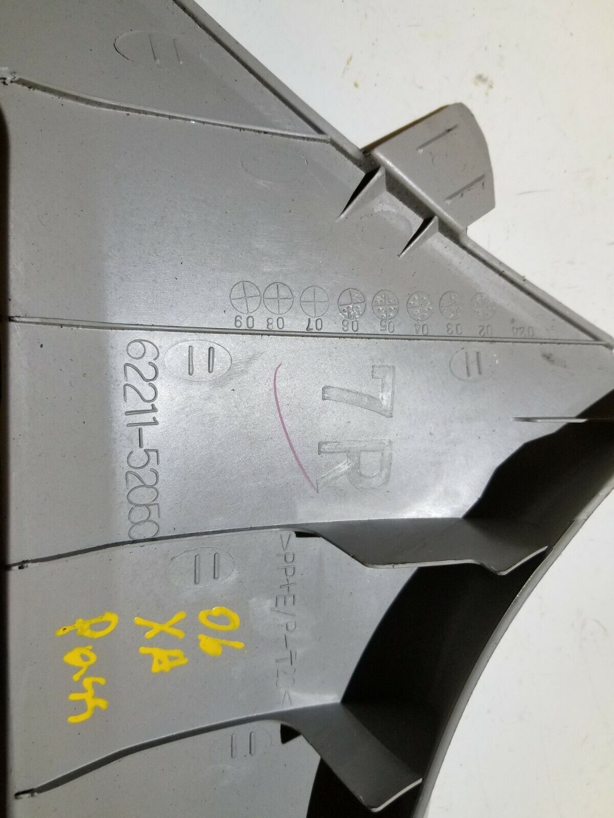 04 05 06 Scion Xa Windshield A Pillar Trim Panel Right Passenger Side OEM
