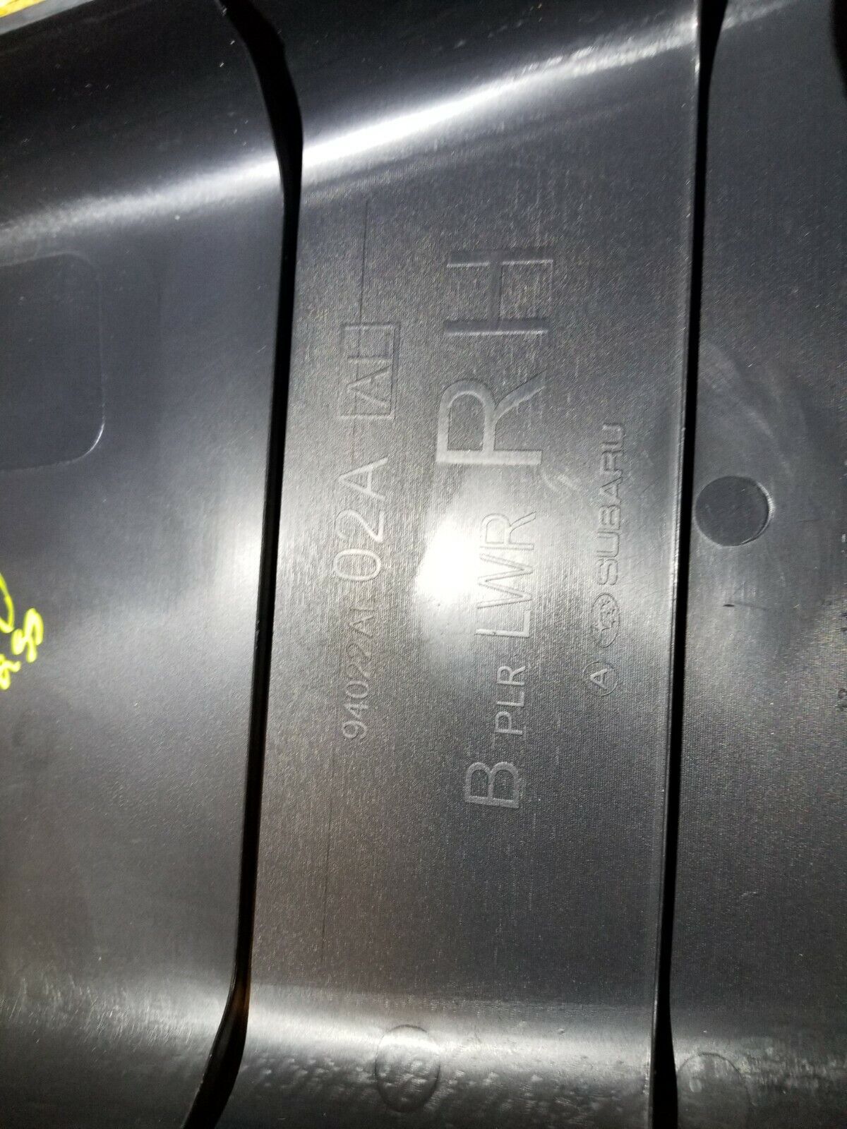 15 16 17 Subaru Legacy Center Lower B Pillar Trim Panel Right Pass Side OEM 10k