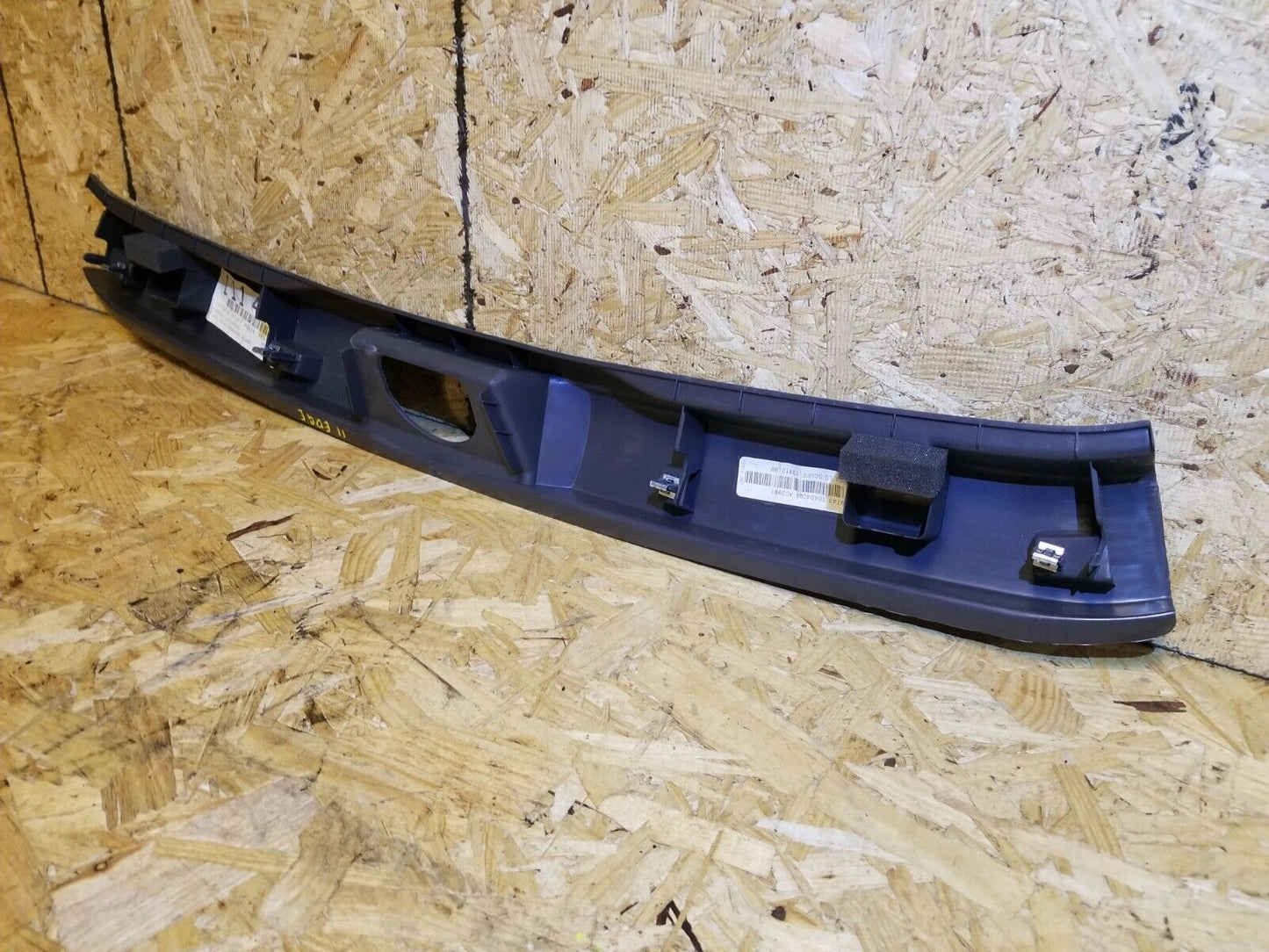 11 12 13 14 Ford Edge Trunk Scuff Sill Plate Trim 9t4378404c08 OEM