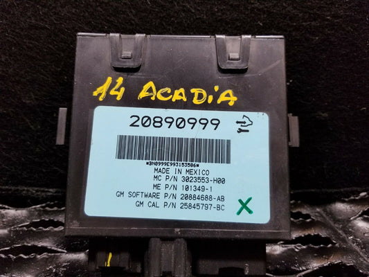 13 14 15 GMC Acadia Liftgate Tailgate Control Module 20890999 OEM