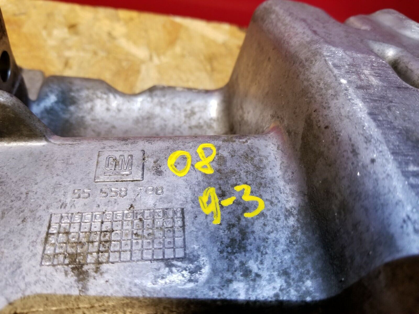 08 09 10 11 Saab 93 9-3 Engine Oil Pan B207r OEM