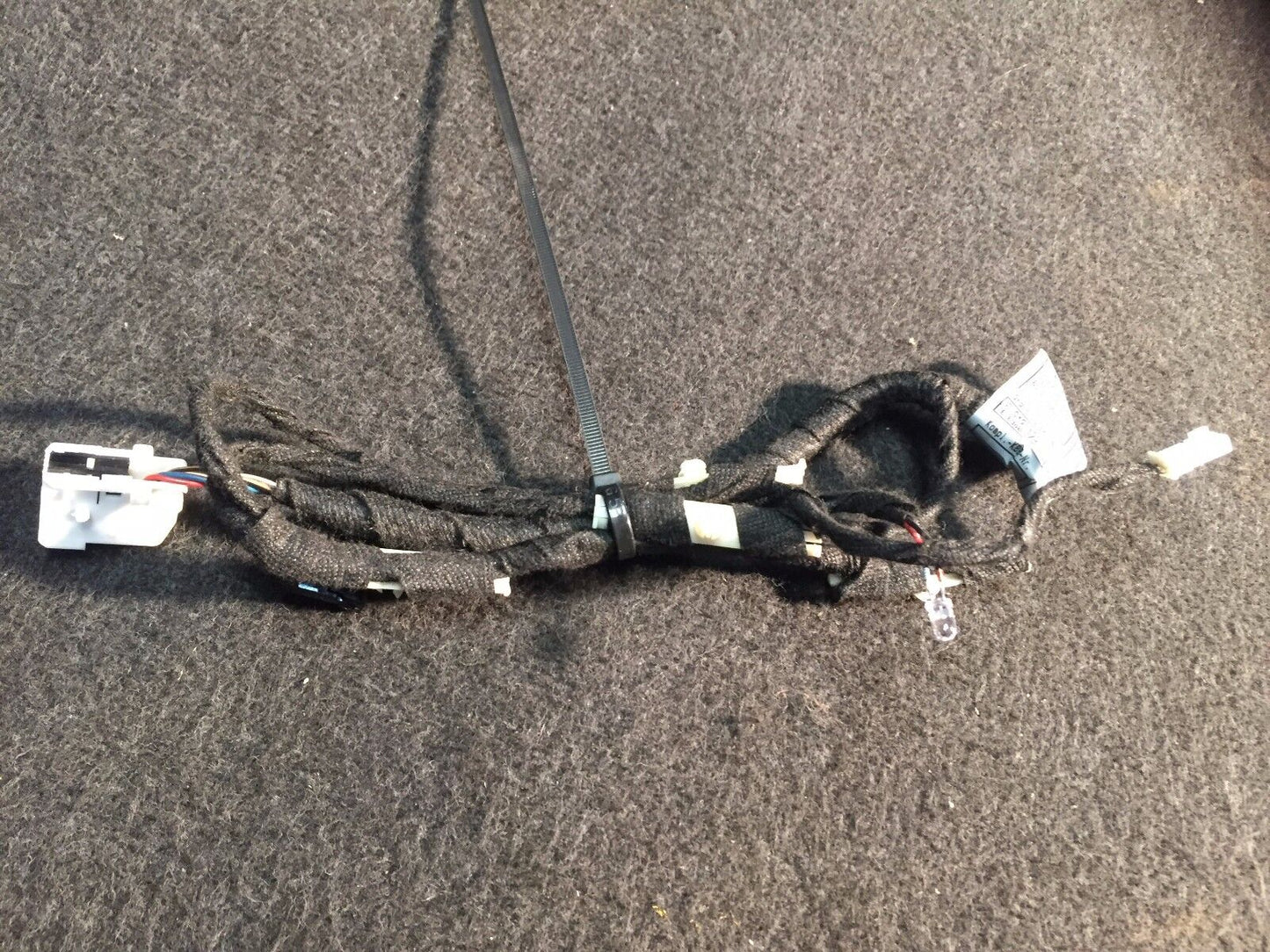 02 03 04 05 BMW 745i E65 Front Left Driver Door Wire Harness 6913123 OEM