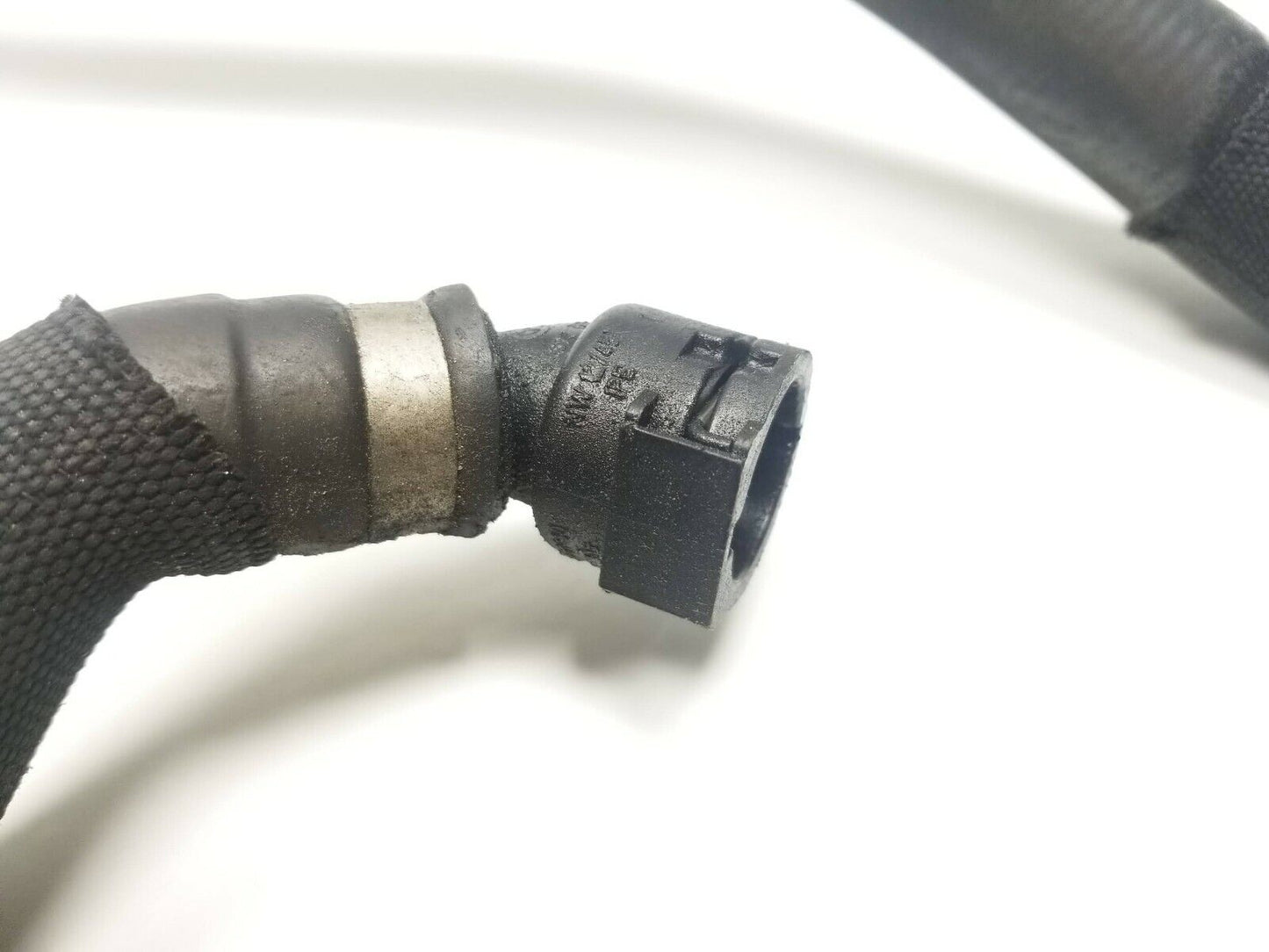09 10 11 12 BMW 750li Radiator Coolant Return Pipe Tube Hose Line W/ Pump OEM