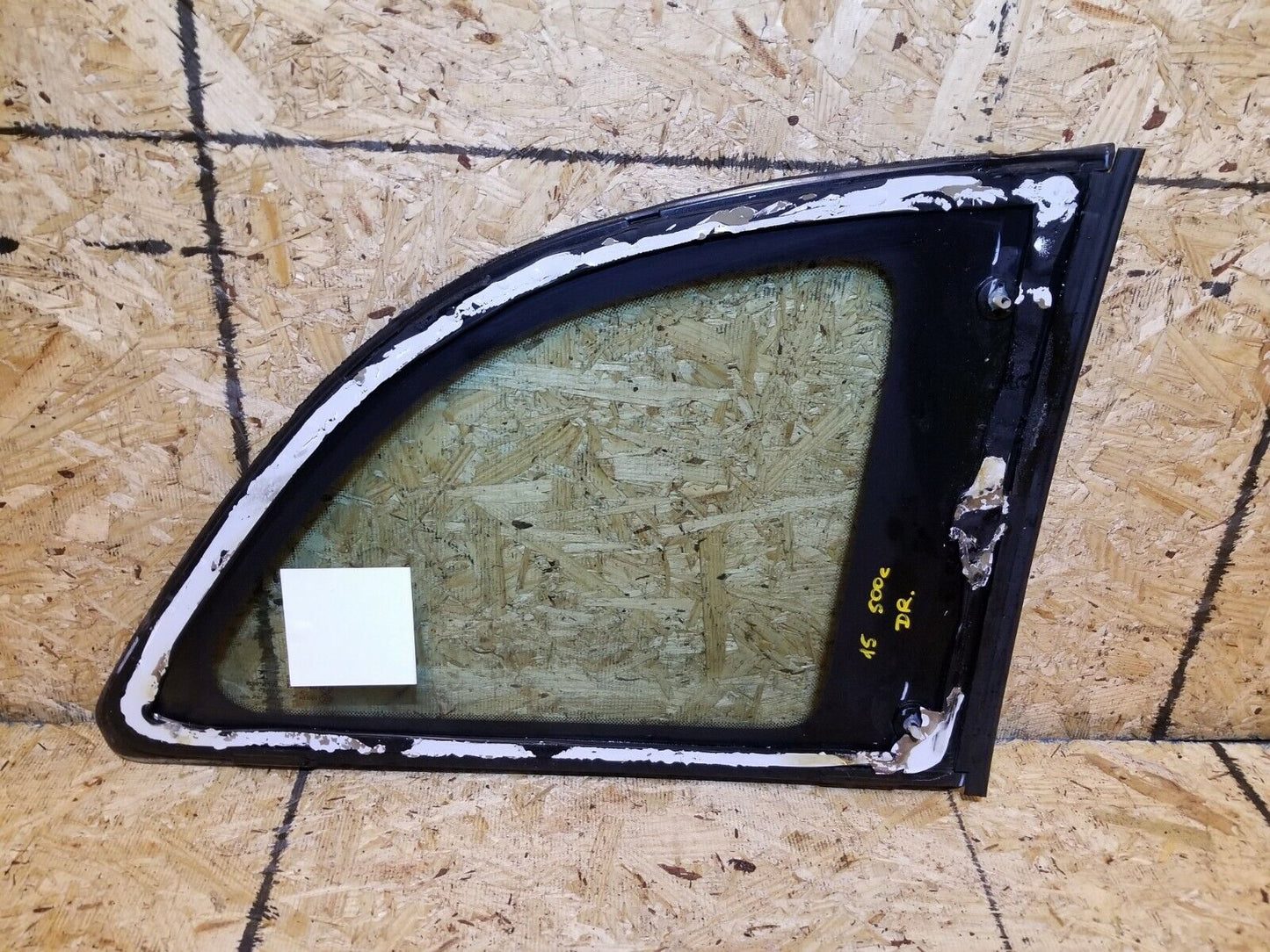 14 15 16 Fiat 500 1.4l Turbo Rear Left Driver Side Quarter Window Glass OEM 12k