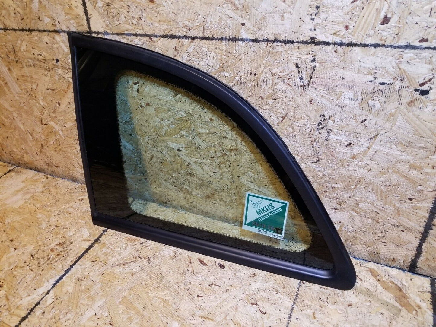 14 15 16 Fiat 500 1.4l Turbo Rear Left Driver Side Quarter Window Glass OEM 12k