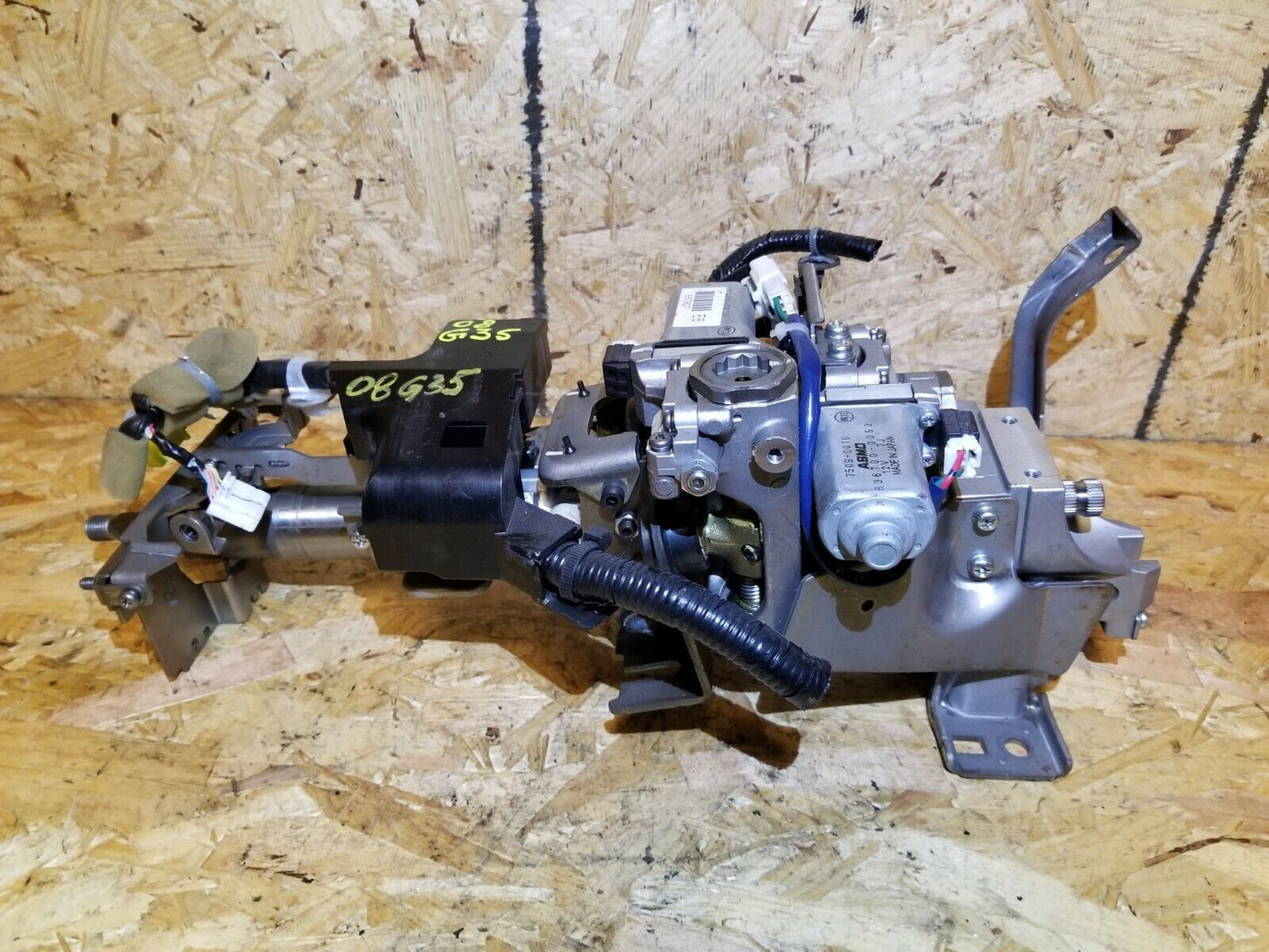 08 2008 Infiniti G35 Steering Column W/ Motors OEM