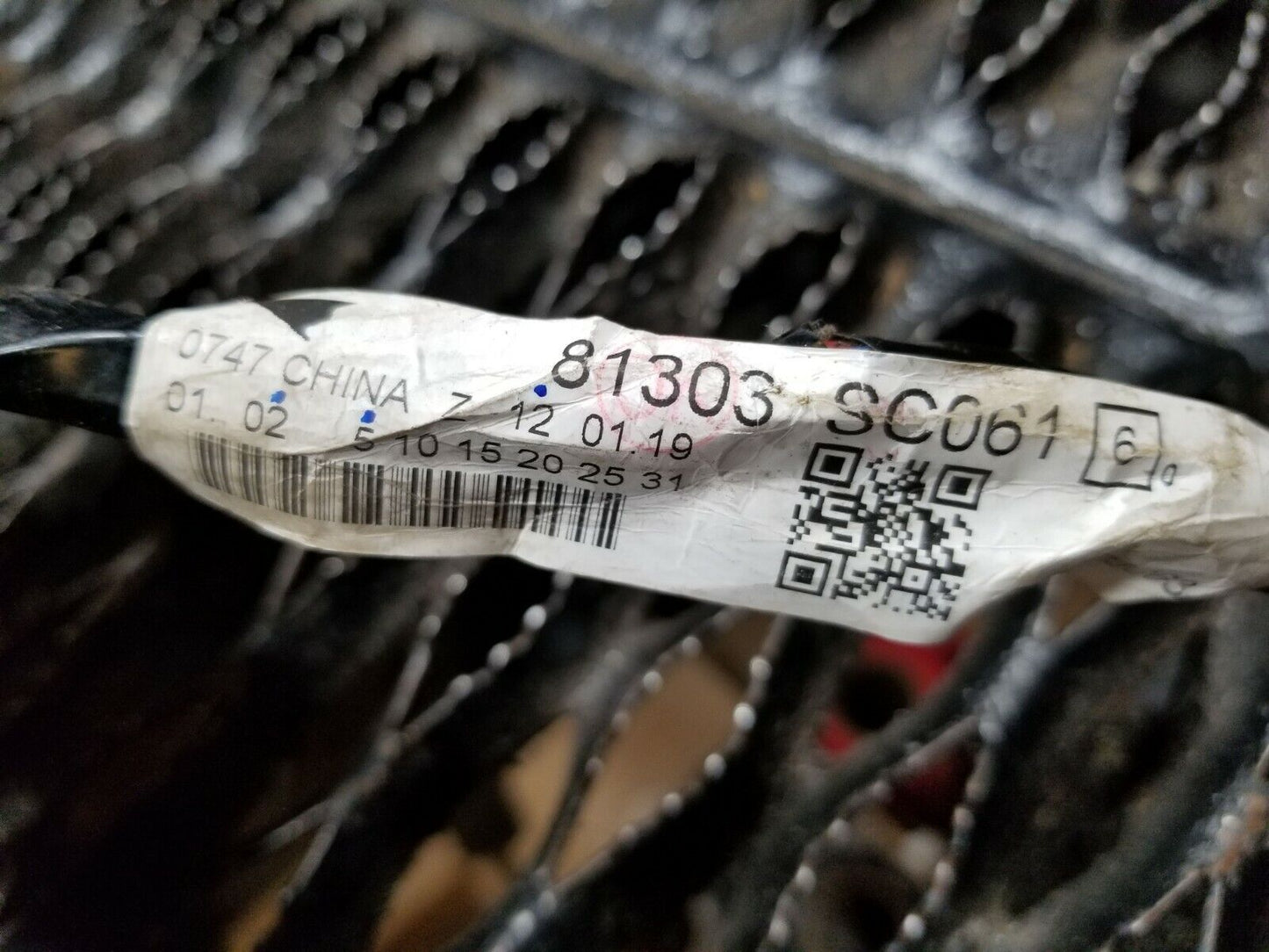 11 12 13 Subaru Forester Instrument Panel Wire Wiring Harness OEM 33k