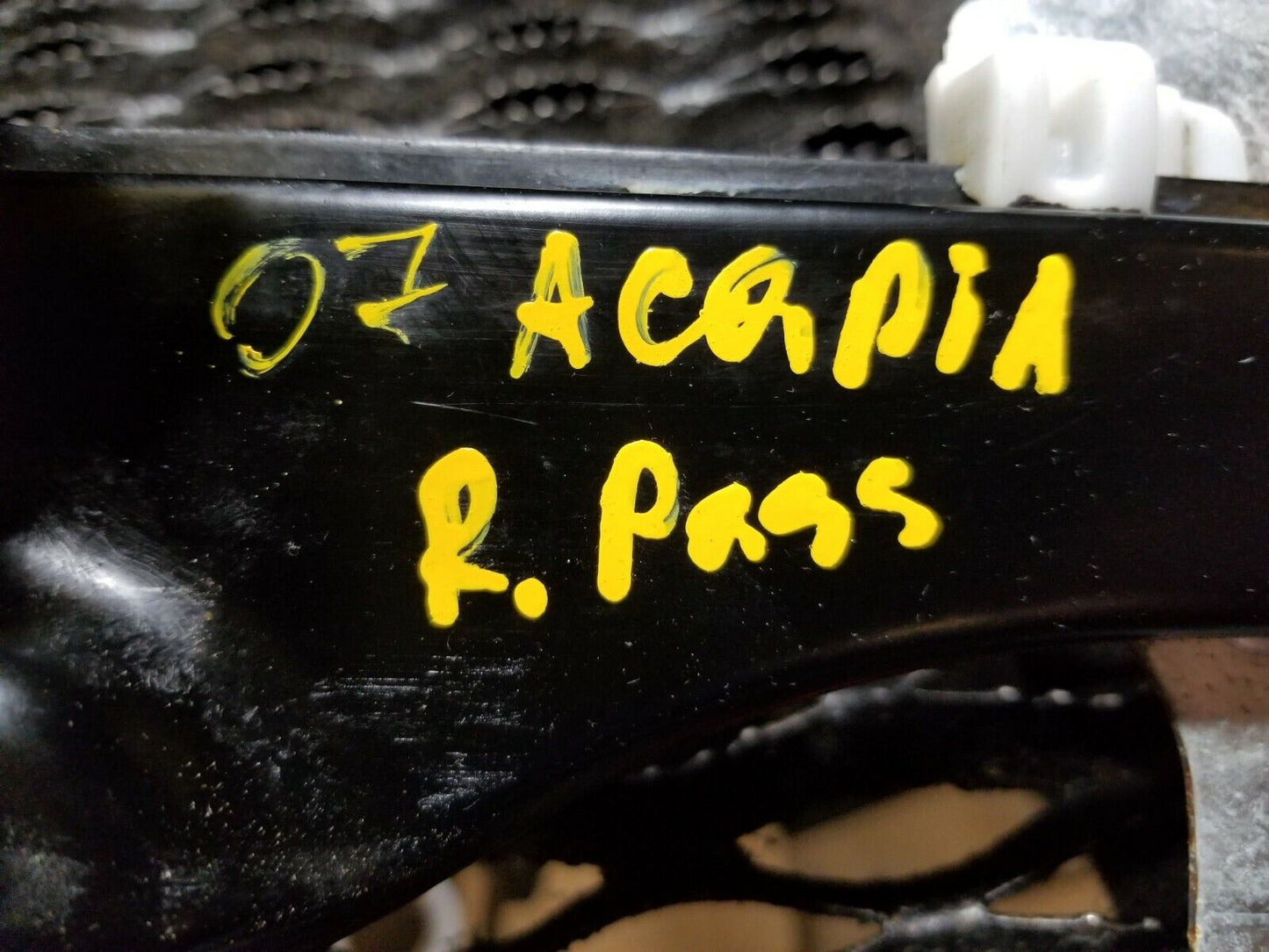 07 08 09 10 11 12 GMC Acadia Rear Right Pass Door Window Regulator Motor OEM