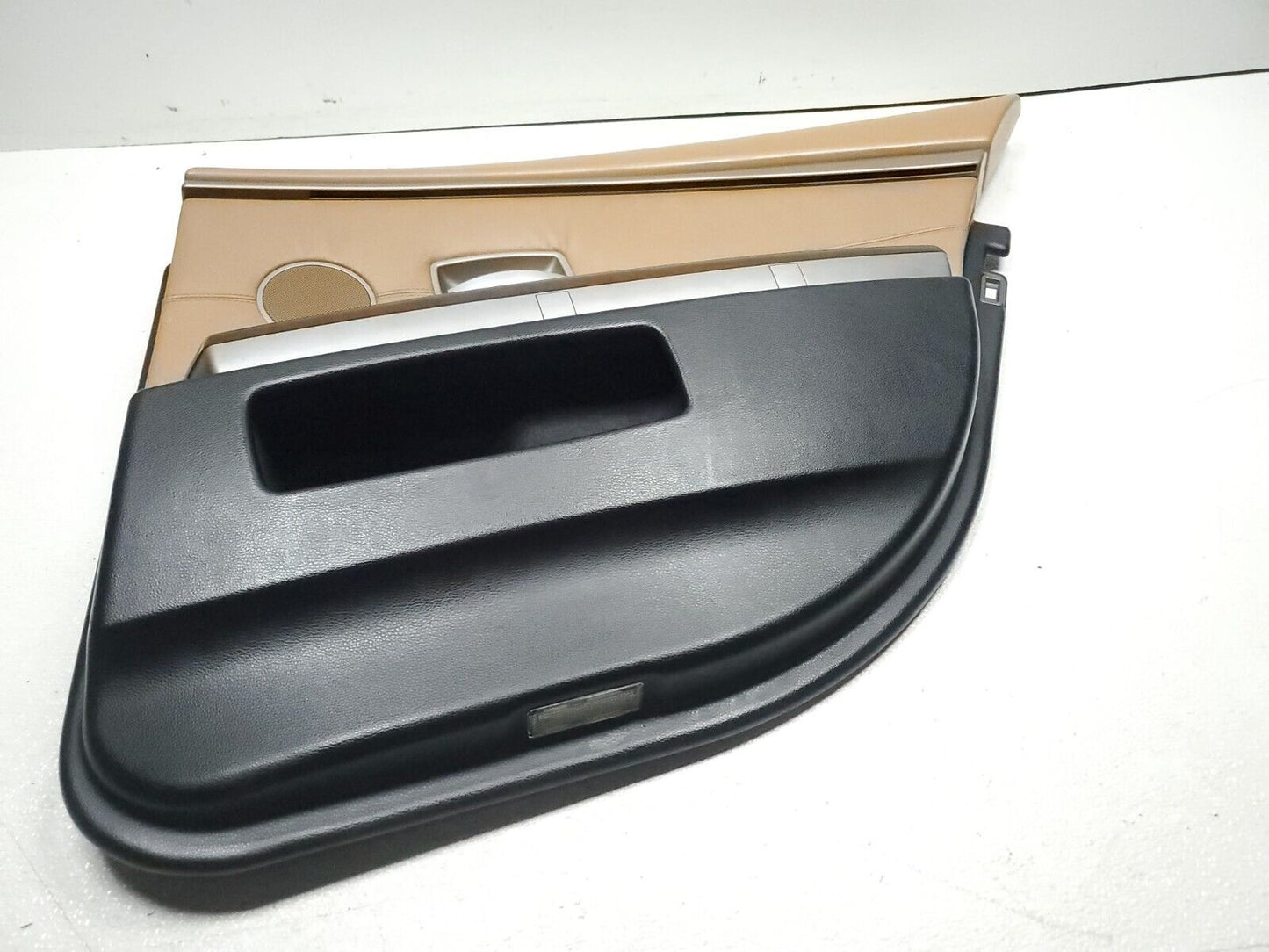 02 03 04 05 BMW 745i E65 Rear Door Trim Panel Right Passenger Side OEM