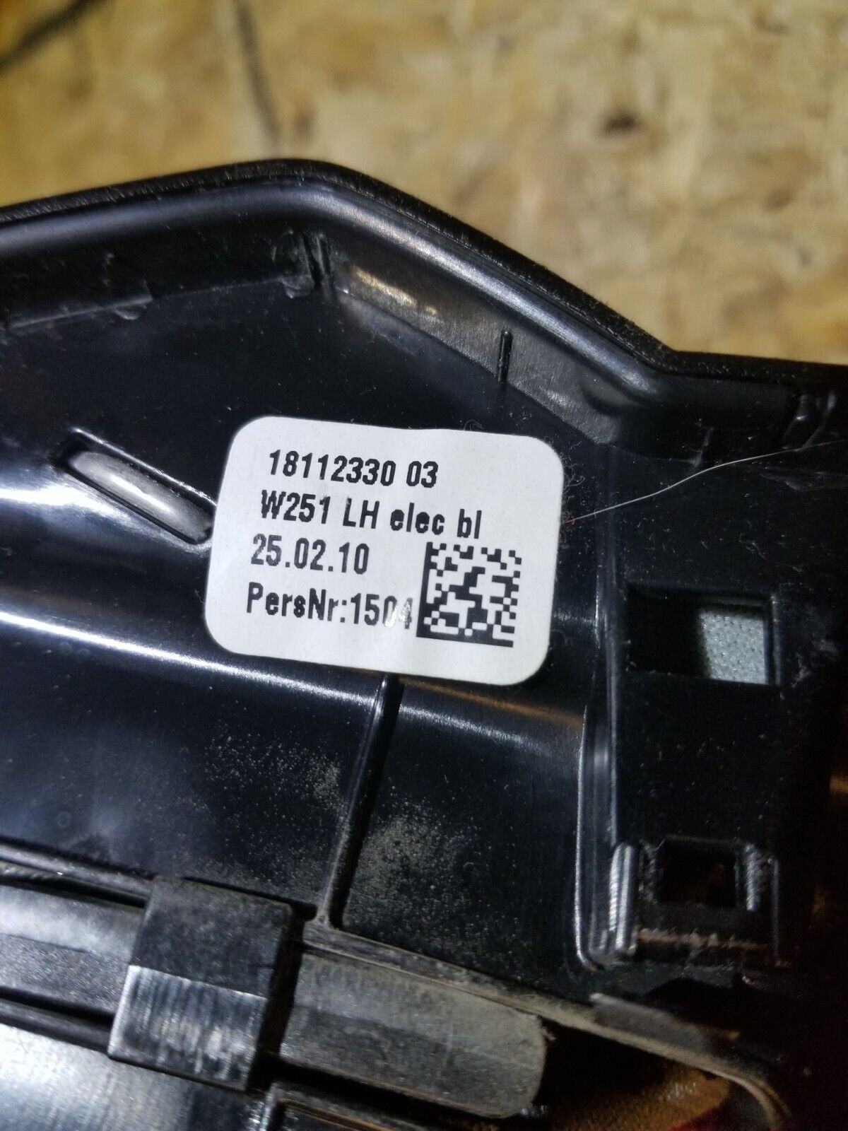 07 08 09 10 Mercedes-benz R350 Steering Column Shroud Boot Cover Trim OEM