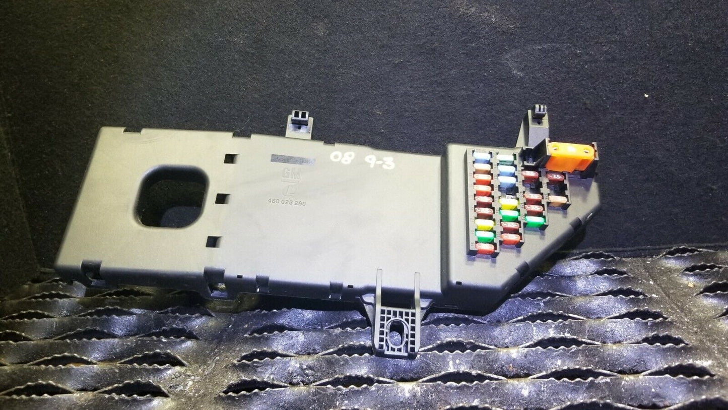 08 09 10 11 Saab 93 9-3 Under Dash Interior Fuse Box Ecu 460023260 OEM