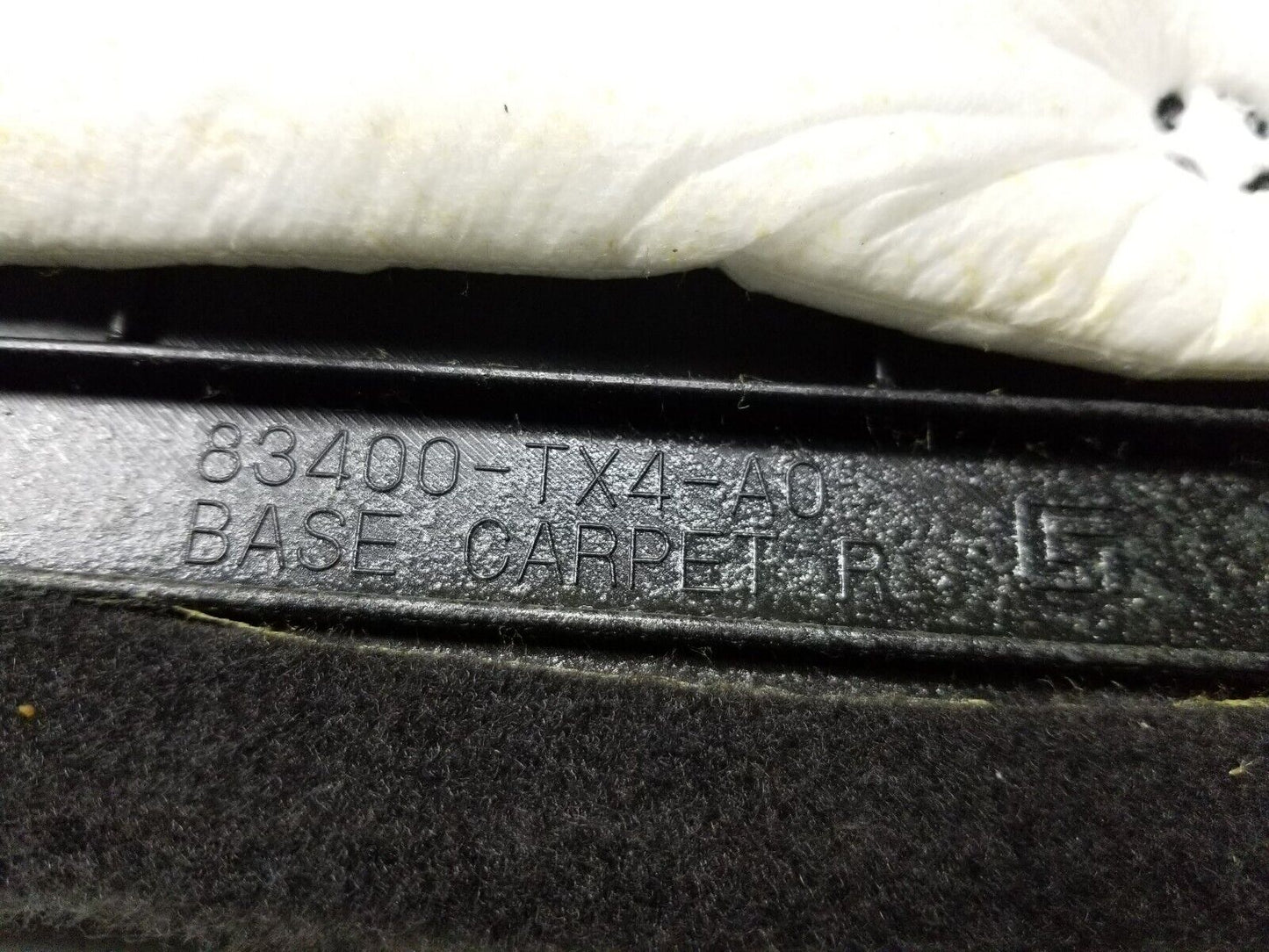 13 14 15 Acura RDX Center Console Carpet Base Panel Trim Lh&rh 2pcs OEM