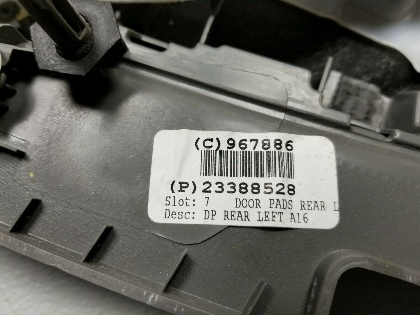 15 16 17 18 Chevy Impala Rear Left Driver Door Trim Panel OEM