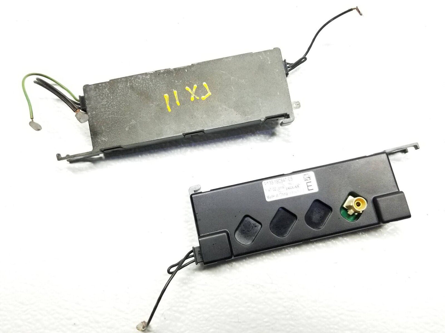 10 11 12 13 Jaguar XJ Radio Antenna Amplifier Receiver Module Pair OEM 86k Miles