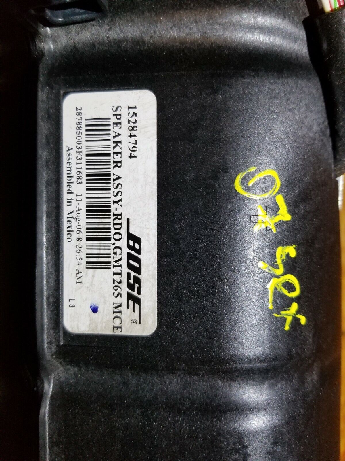 07 08 09 Cadillac SRX  Rear Audio Speaker Sub Woofer Bose OEM