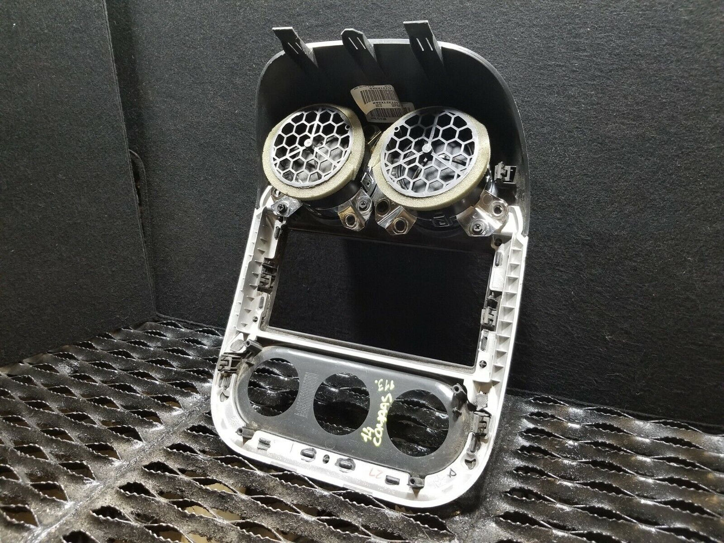 11 12 13 14 Jeep Compass Center Dash Screen A/c Control Trim Bezel OEM #113