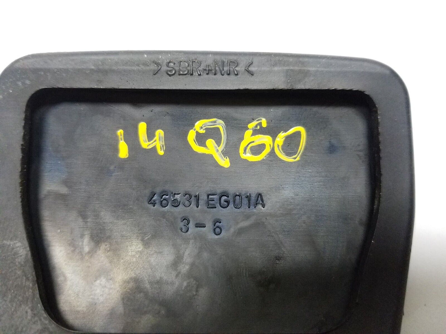 2014 2015 Infiniti Q60 Brake Pedal Rubber Pad OEM ✅