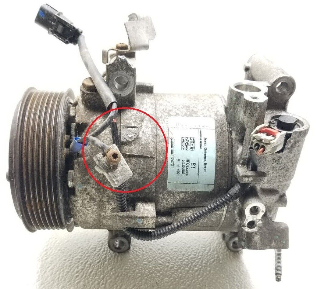 16 17 18 19 20 Honda Civic 2.0l AC Compressor 6cvc140e. Ground Wire Broke Off