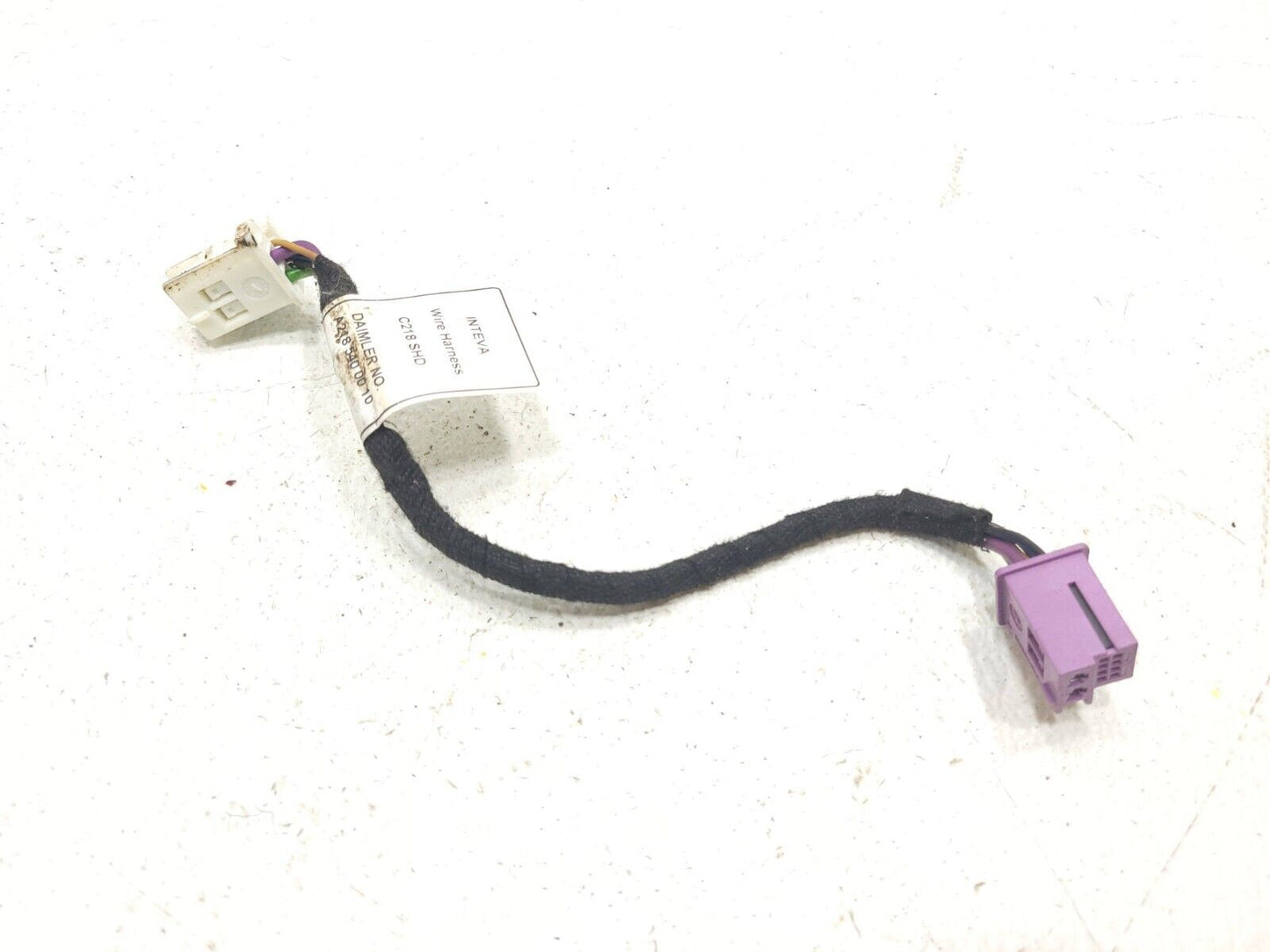 11 - 16 Mercedes E350 W212 Sunroof Motor Wiring Adapter Plug A2185400010 OEM