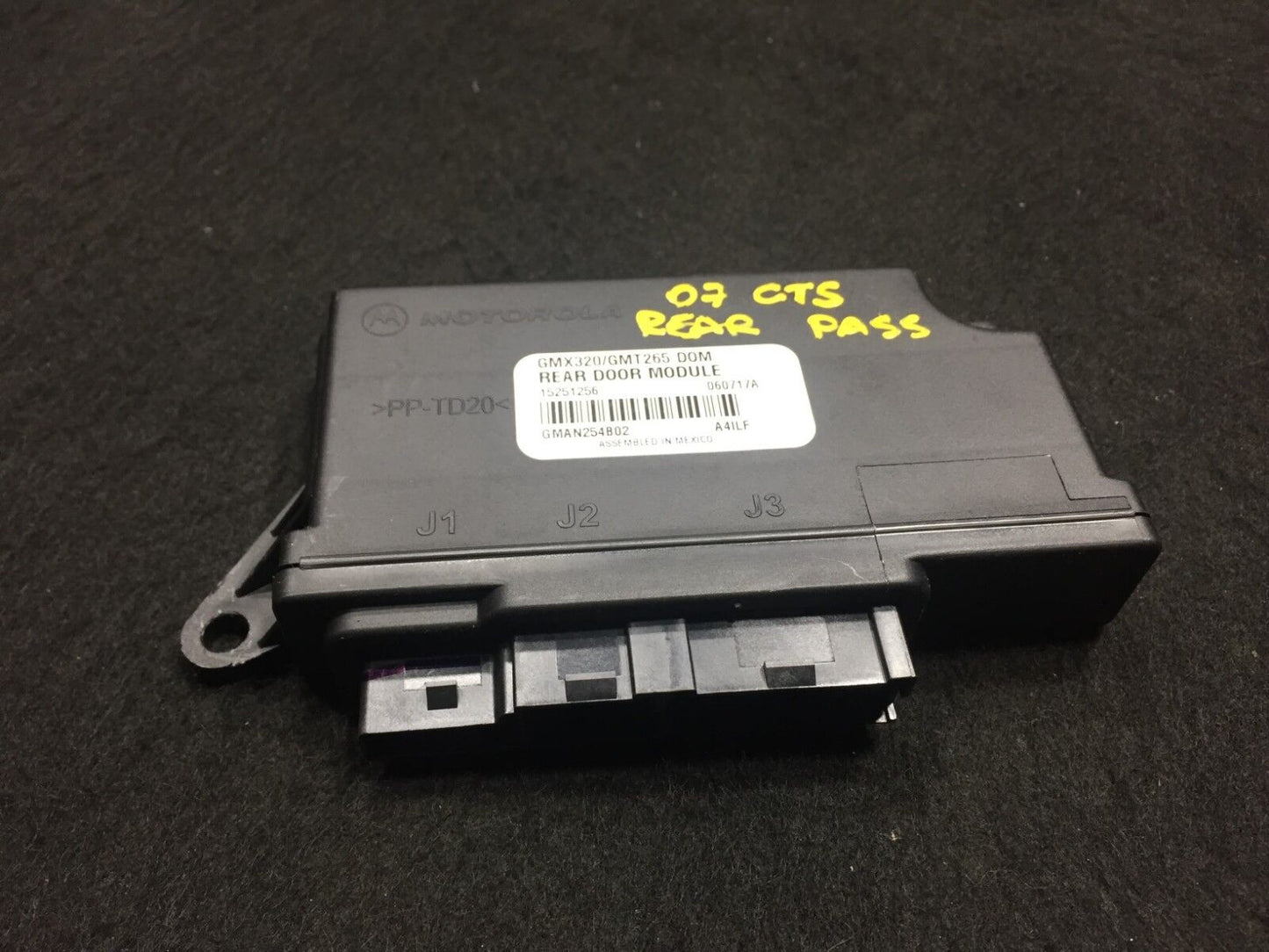 03 04 05 06 07 Cadillac CTS Rear Right Or Left Door Control Module Unit OEM