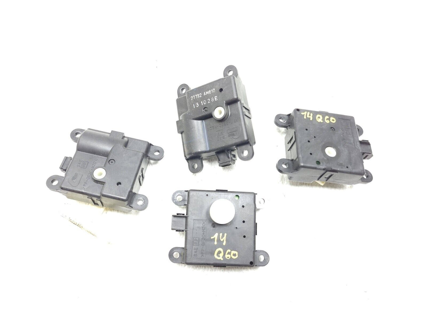 2014 2015 Infiniti Q60 HVAC Heater A/c Air Flap Actuator Motor 4pcs OEM