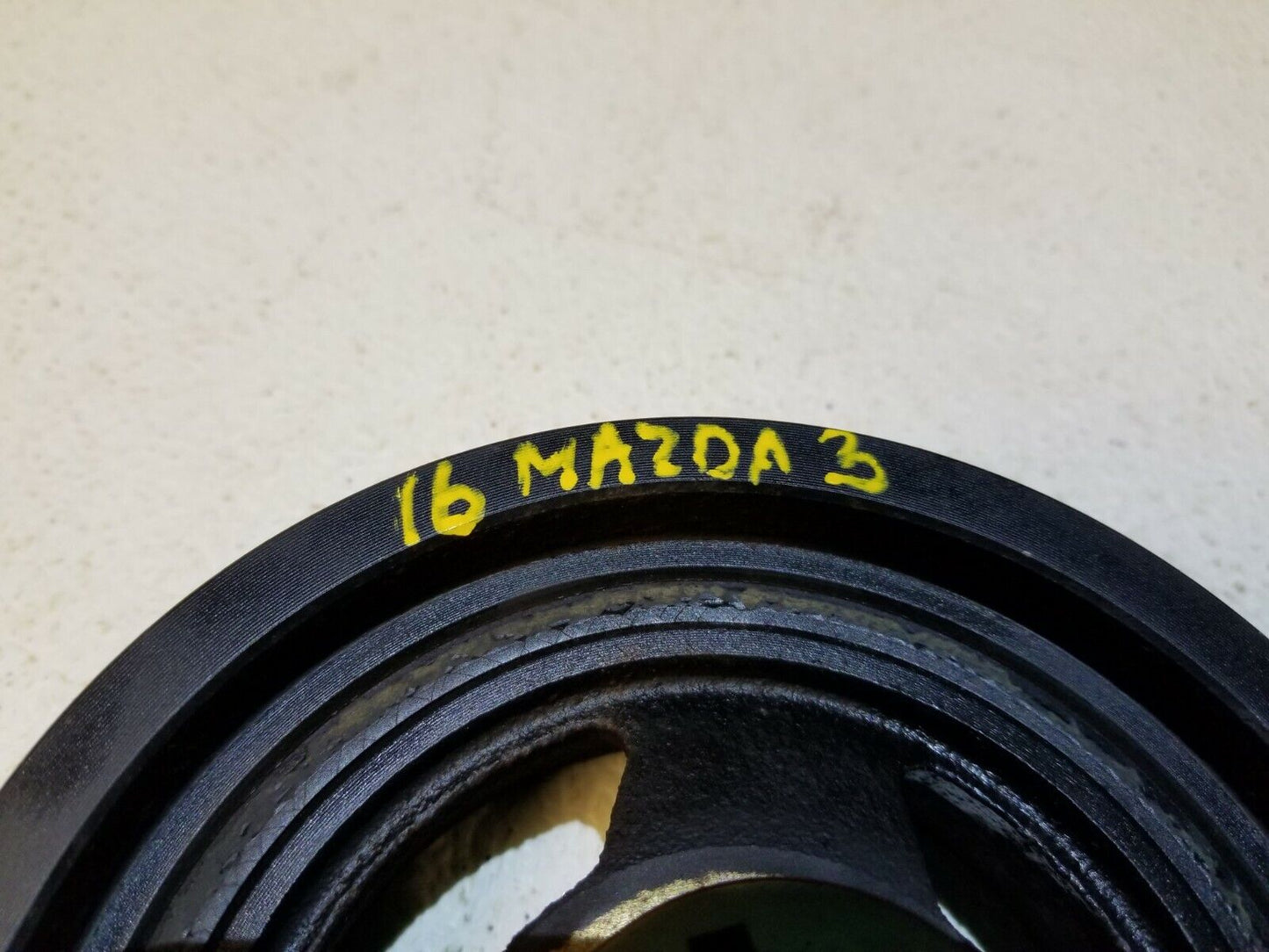 14 15 16 Mazda 3 2.0l Engine Crankshaft Pulley Harmonic Balancer OEM 41k Miles