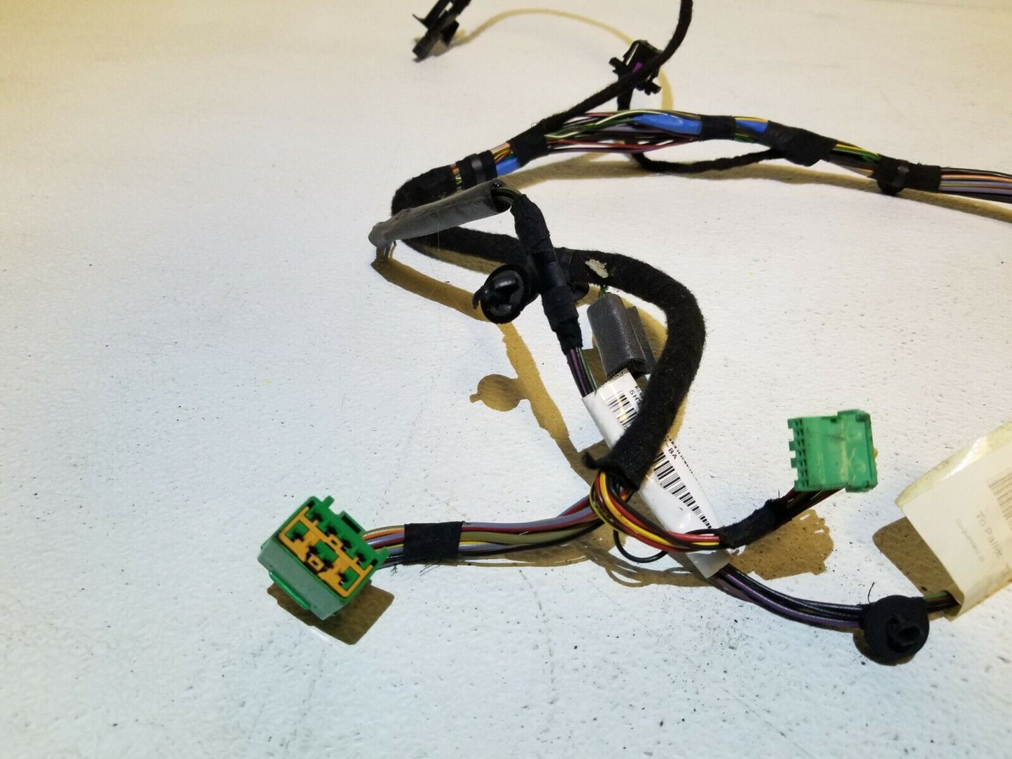06 07 08 09 Range Rover Sport Door Wire Harness Rear Right Pass Side OEM