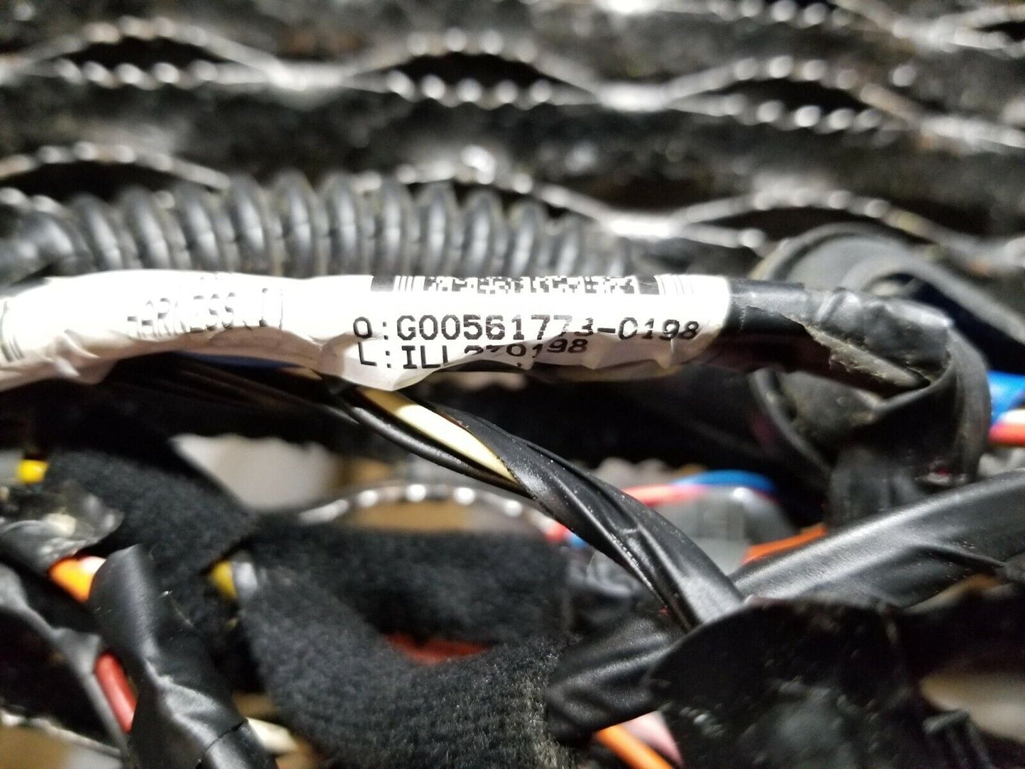 11 12 13 Kia Soul Rear Left Driver Side Door Wire Wiring Harness OEM