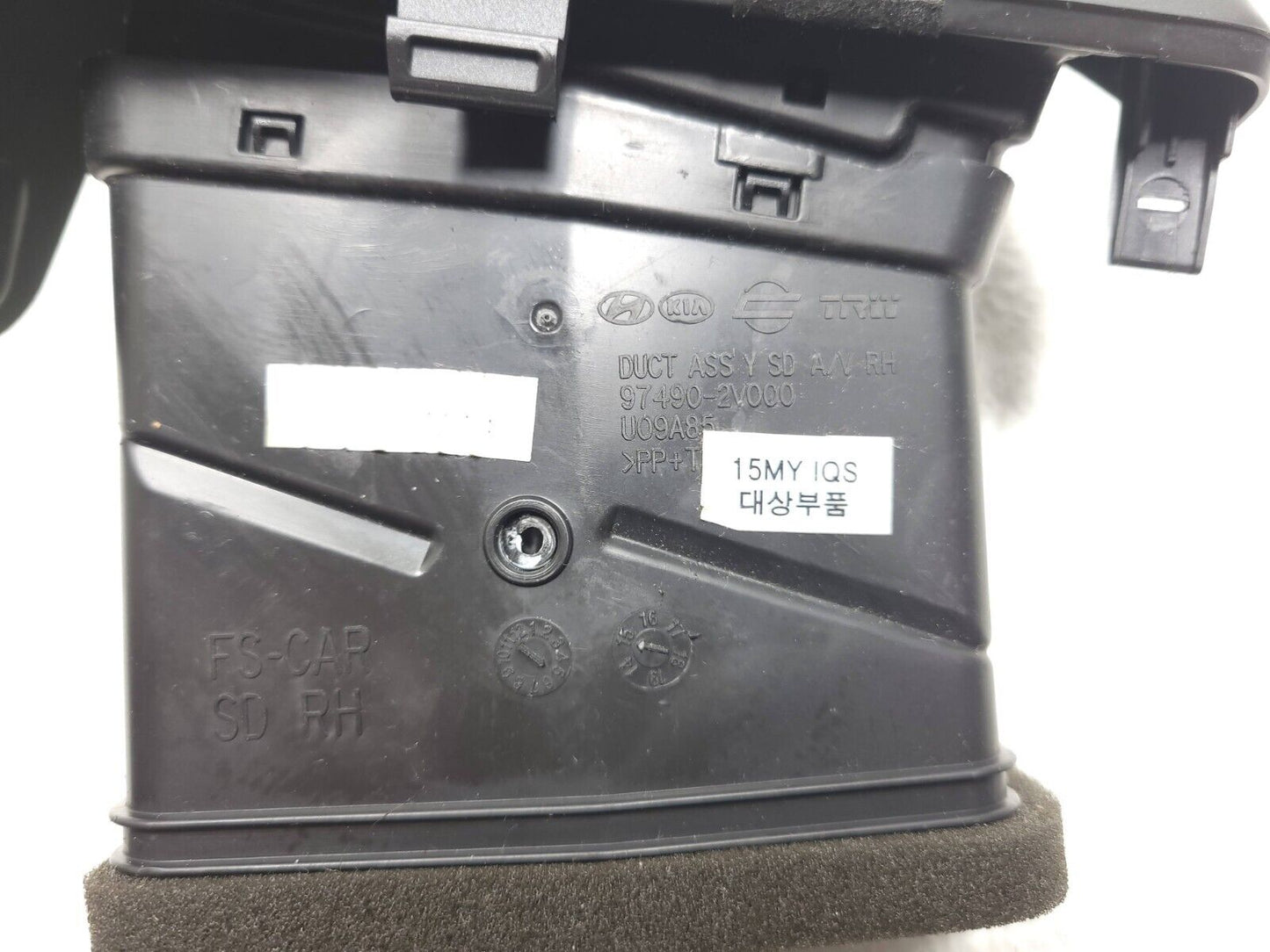 13 14 15 16 Hyundai Veloster Dash Air Vent Passenger Right Side OEM