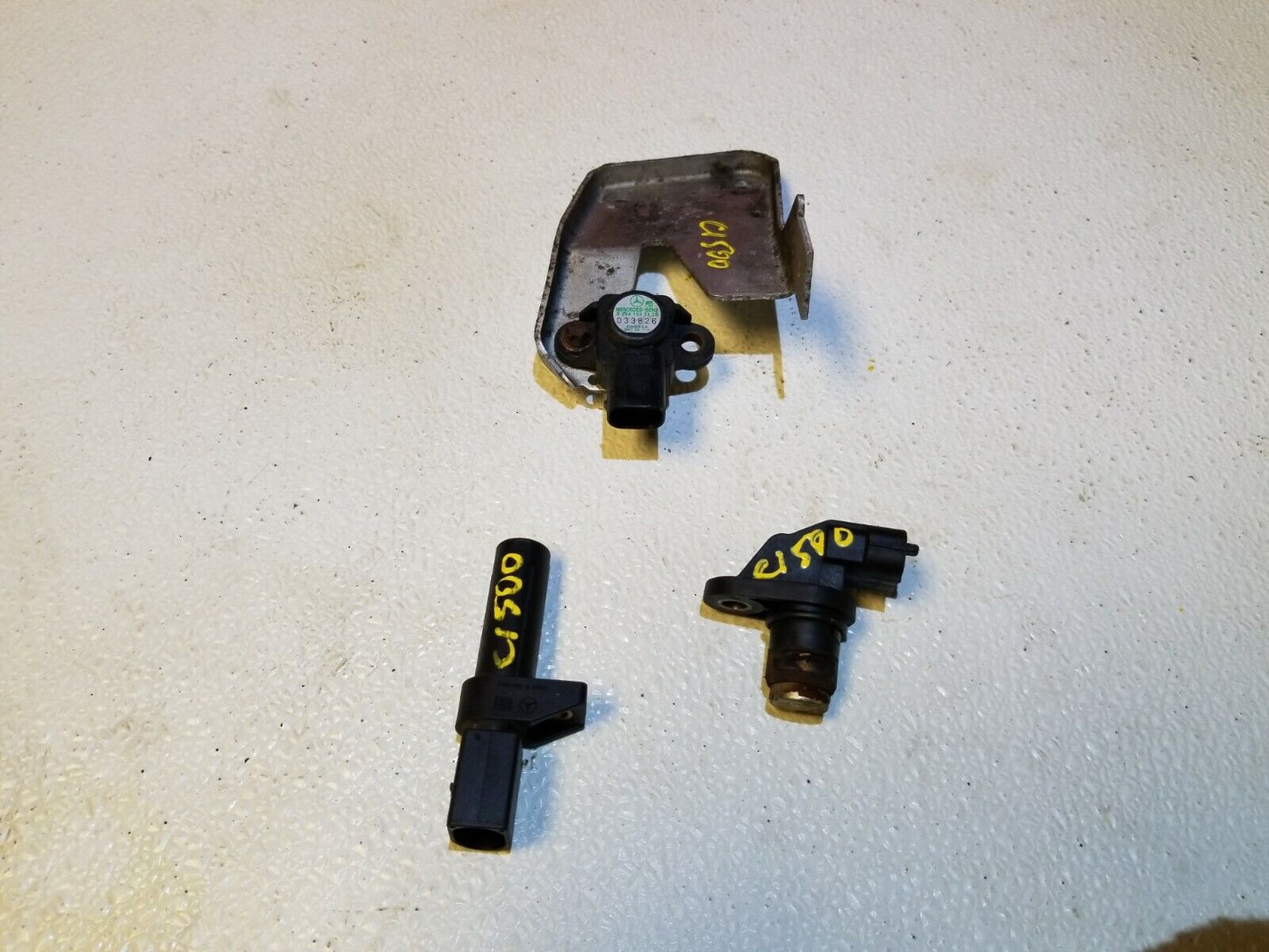 03 04 05 06 Mercedes CL500 Map Crankshaft Camshaft Sensor OEM M113 5.0l