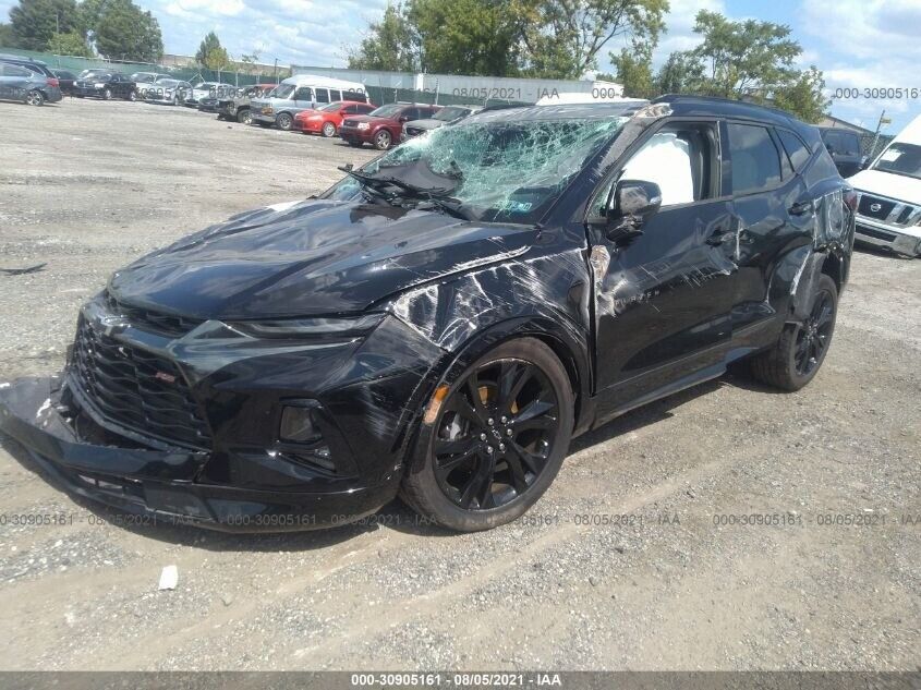 19 20 Chevrolet Blazer Left Driver Side Upper B Pillar Trim Panel OEM 11k Miles