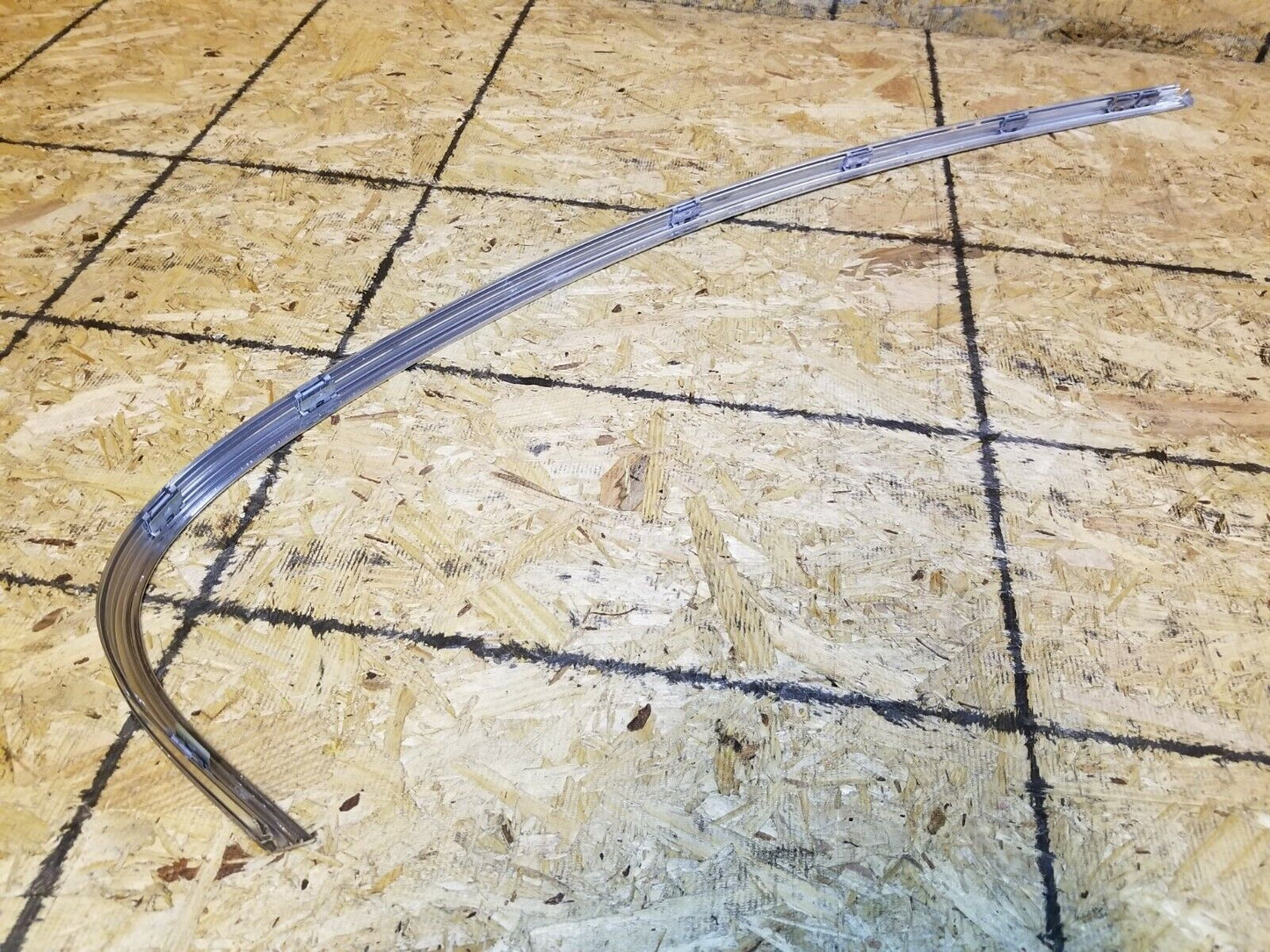 06 07 08 09 10 BMW 528i E60 Rear Left Driver Side Upper Door Chrome Molding OEM