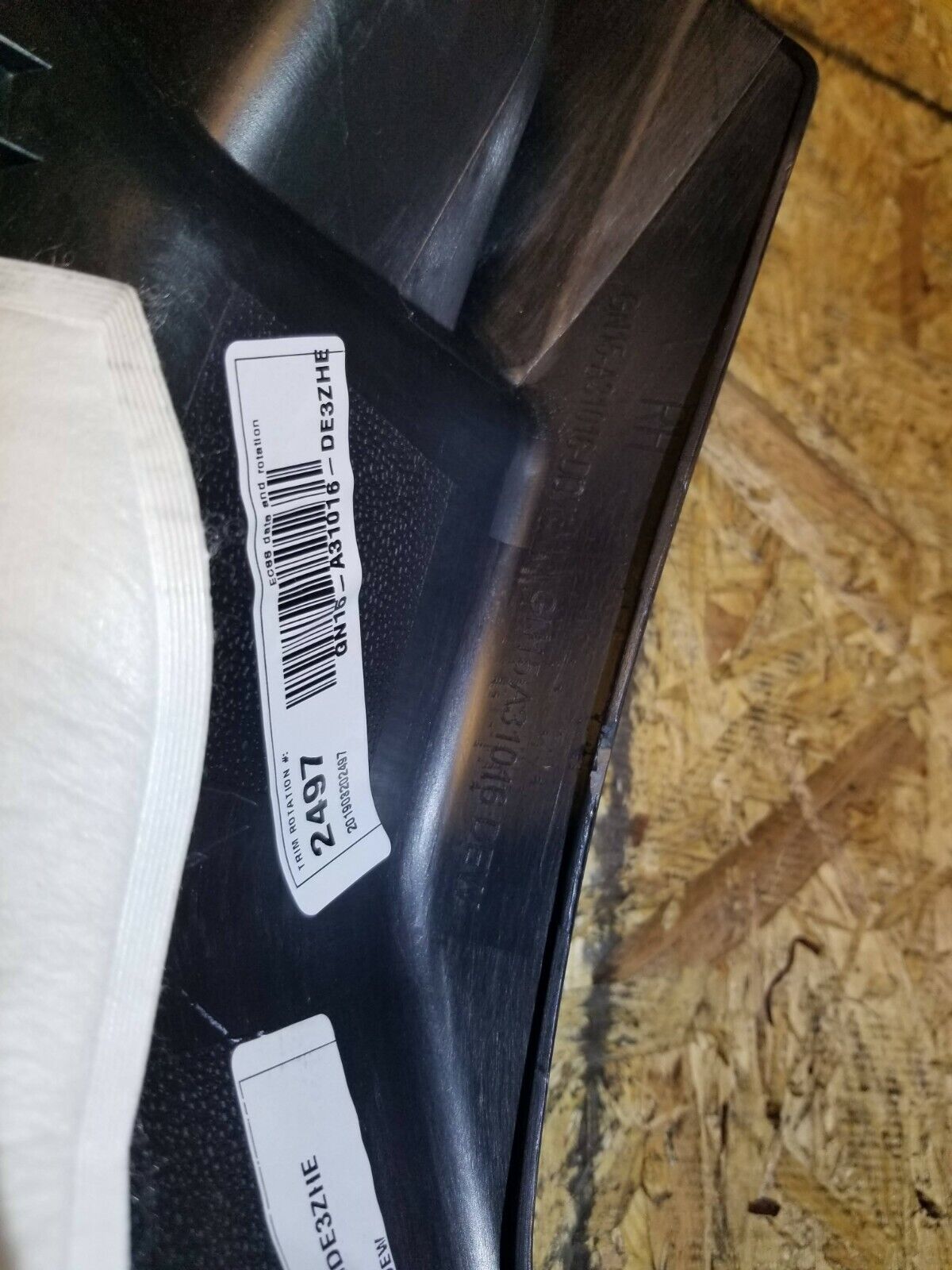 18 19 20 Ford Ecosport Rear Right Passenger Side Scuff Trim Panel OEM 532 Miles