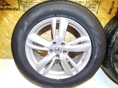 2014  Acura Rdx Alloy Wheel Rim 18x7.5j & Tire 235/60r18 Oem. Two Wheels