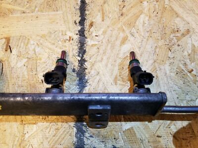 10 11 12 13 Mitsubishi Lancer 2.0l Fuel Rail W/ Injectors OEM 56k Miles