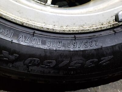 2014  Acura Rdx Alloy Wheel Rim 18x7.5j & Tire 235/60r18 Oem. Two Wheels