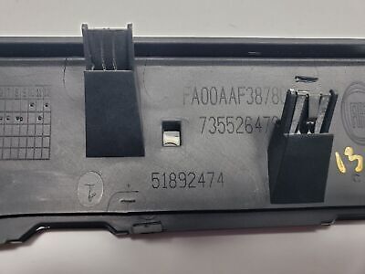 14-17 Fiat 500l Center Dash Bezel Trim Panel 735526479 OEM
