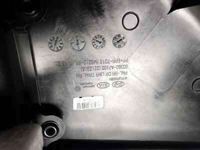 2014 Kia Forte Door Panel Trim Rear Passenger Side Right OEM