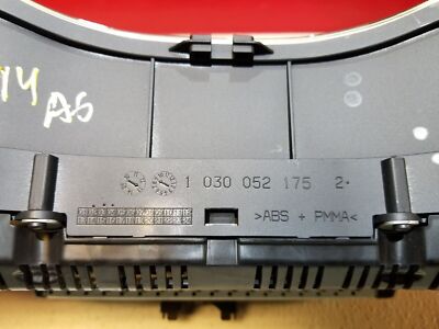 2014 Audi A6 Speedometer Instrument Cluster OEM