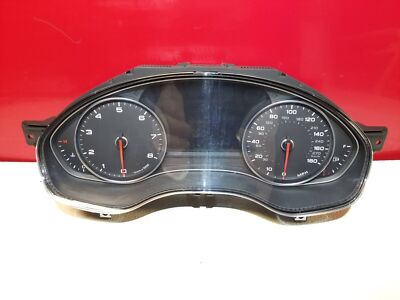 2014 Audi A6 Speedometer Instrument Cluster OEM