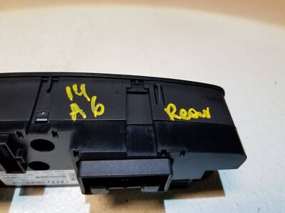 2014 Audi A6 Rear Hvac Heater Climate Control Switch OEM