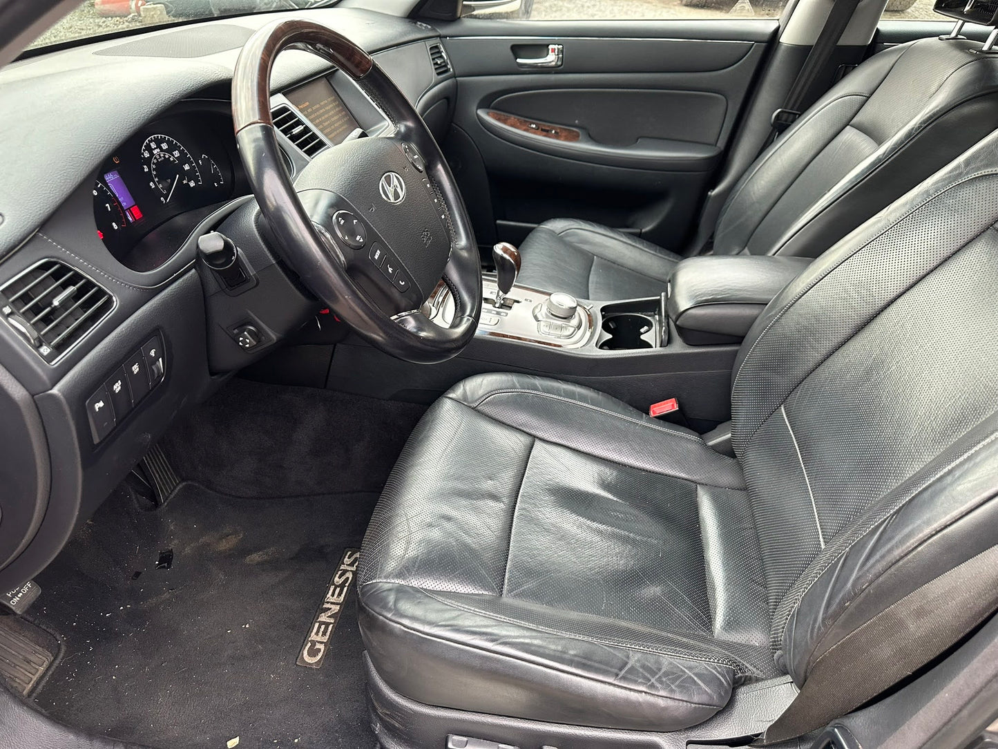 09-12 Hyundai Genesis Roof Curtain Airbag Driver Side Left SRS Air Bag OEM